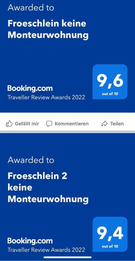 Apartment Froeschlein - No Craftsmen Fitters Ilmenau